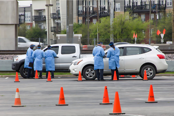 Road test center Dallas